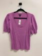 Sweater Short Sleeve By Ann Taylor In Purple, Size: Xs Sale