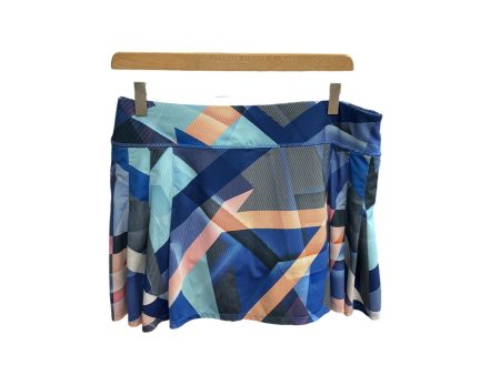 Athletic Skort By Athleta In Multi-colored, Size: L Online now