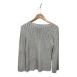 Sweater By Adrienne Vittadini In Grey, Size: S on Sale