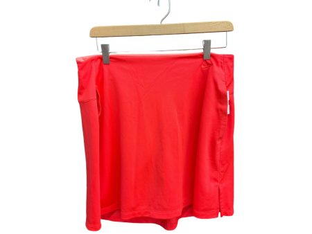 Athletic Skort By Nike Apparel In Orange, Size: L For Cheap