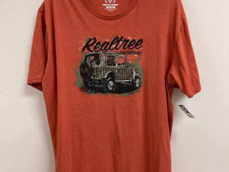 Top Short Sleeve By Realtree In Orange, Size: Xl Sale