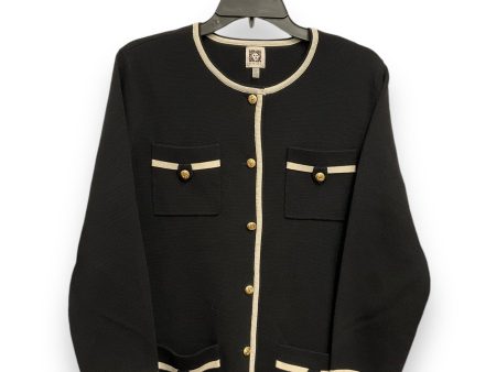 Cardigan By Anne Klein In Black, Size: M Cheap