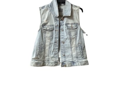 Vest Other By Maurices In Blue Denim, Size: Xxl Supply