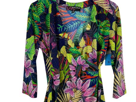 Top Long Sleeve By Peck And Peck In Multi-colored, Size: M Online Sale