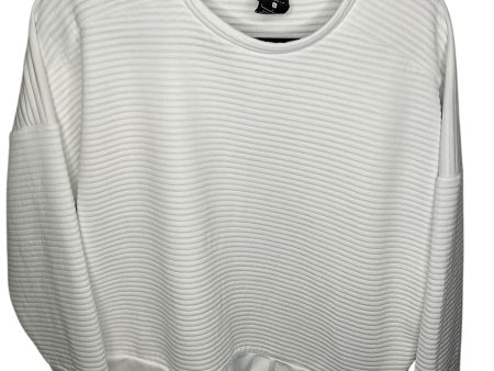 Athletic Sweatshirt Collar By Nike In White, Size: L Cheap