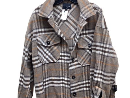 Jacket Other By Timing In Plaid Pattern, Size: S Online now