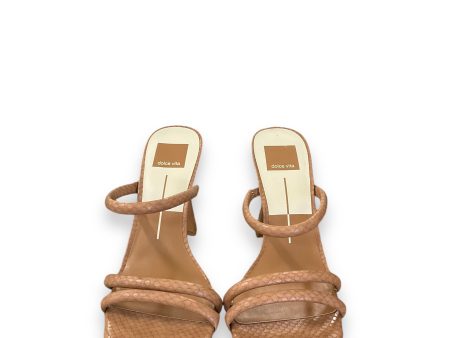 Shoes Heels Block By Dolce Vita In Tan, Size: 8.5 Online now