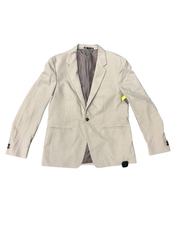 Blazer By Zara In Tan, Size: Xl For Discount