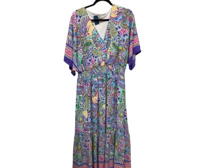 Dress Party Long By Cato In Multi-colored, Size: 1x For Sale