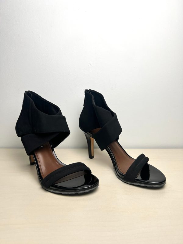 Sandals Heels Stiletto By Donald Pliner In Black, Size: 7 Online Sale