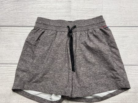 Athletic Shorts By Lululemon In Grey, Size: 2 Fashion