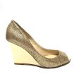 Shoes Luxury Designer By Jimmy Choo In Gold, Size: 5.5 on Sale