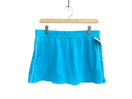 Athletic Skort By Nike In Blue, Size: L Cheap