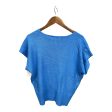 Sweater Short Sleeve By Cyrus Knits In Blue, Size: Xs on Sale