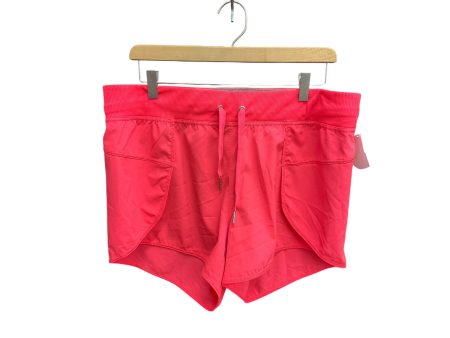 Athletic Shorts By Calvin Klein In Pink, Size: L For Sale