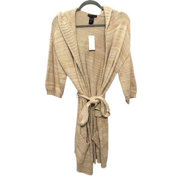 Sweater Cardigan By New York And Co In Beige, Size: L Online Hot Sale