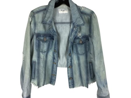 Jacket Denim By Kancan In Blue Denim, Size: M For Discount