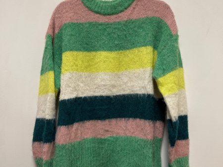 Sweater By A New Day In Green & Pink, Size: M on Sale