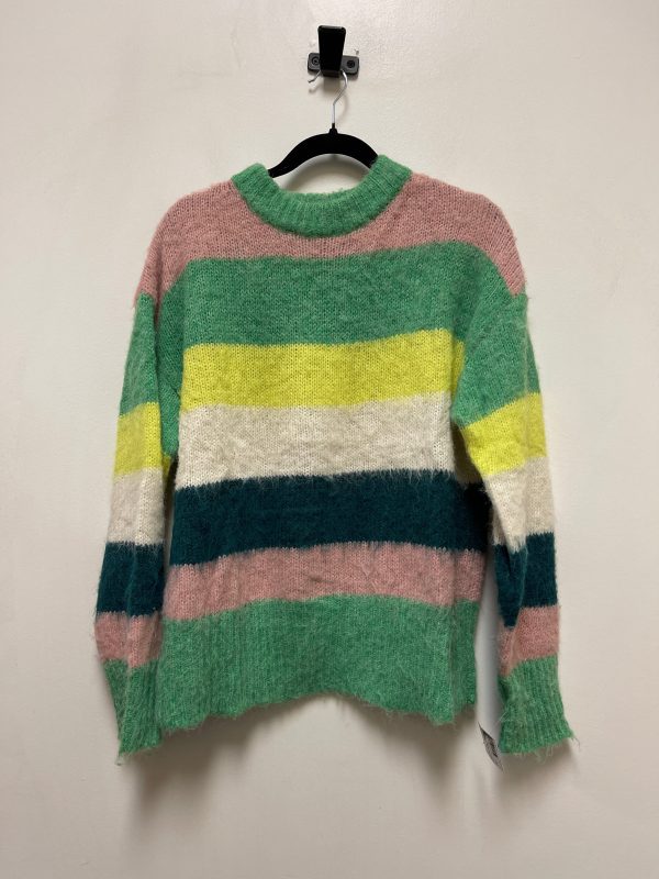 Sweater By A New Day In Green & Pink, Size: M on Sale