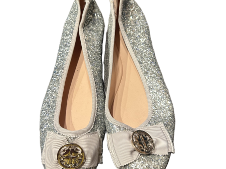 Silver Shoes Designer By Kate Spade, Size: 7 on Sale