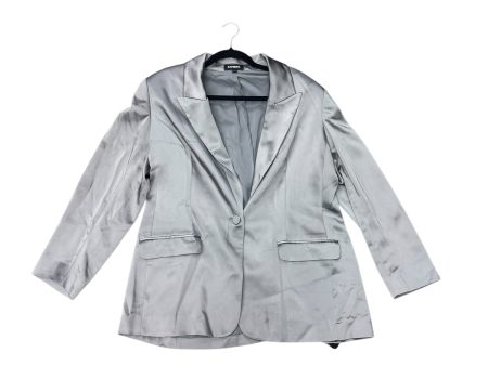 Blazer By Express In Grey, Size: Xl Online Sale