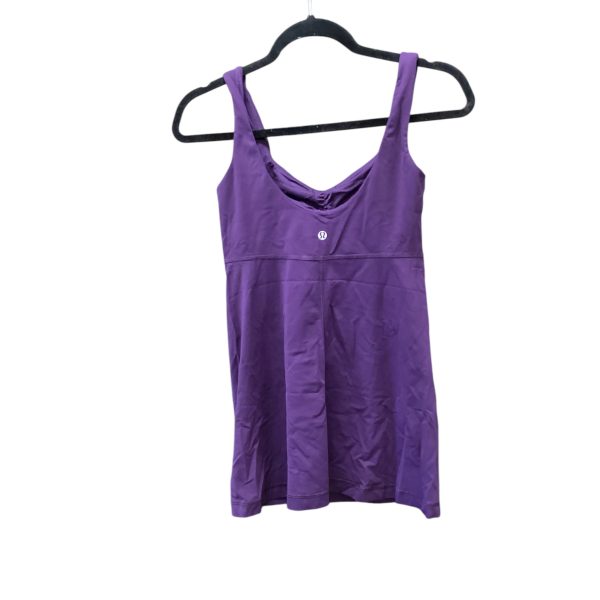 Athletic Tank Top By Lululemon In Purple, Size: 6 For Cheap