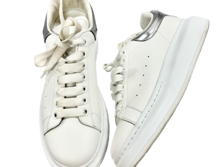 Shoes Luxury Designer By Alexander Mcqueen In White, Size: 11.5 Discount