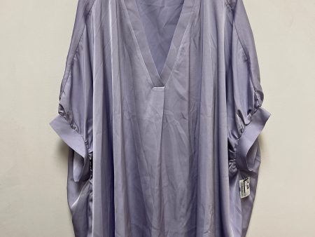 Top Short Sleeve By Entro In Purple, Size: 1x Discount