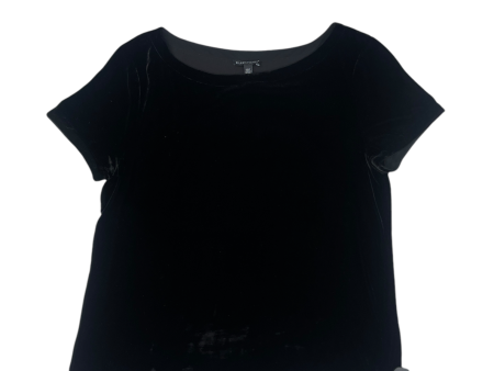 Top Short Sleeve By Eileen Fisher In Black, Size: S For Discount