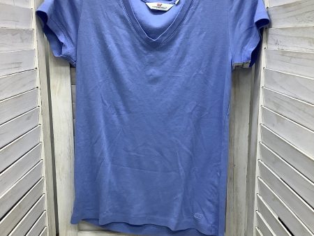 Top Short Sleeve By Vineyard Vines In Blue, Size: S Hot on Sale