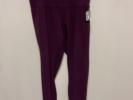 Athletic Leggings By Calia In Purple, Size: Xl on Sale