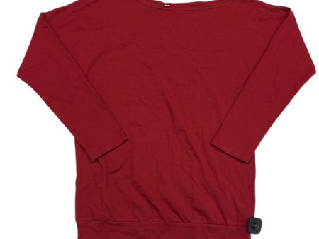 Tunic Long Sleeve By Cmc In Red, Size: M Online Hot Sale