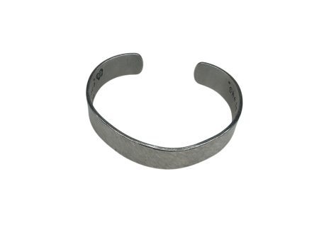 Bracelet Cuff By Clothes Mentor In Silver on Sale