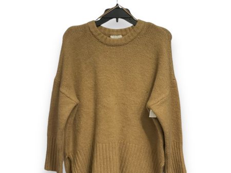 Sweater By Topshop In Tan, Size: L on Sale