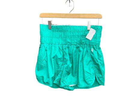 Athletic Shorts By Free People In Green, Size: L Online now