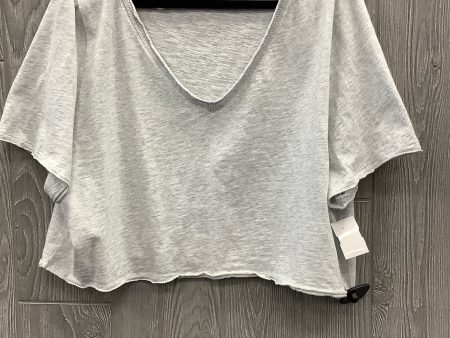 Top Short Sleeve By Aerie In Grey, Size: Xl Cheap