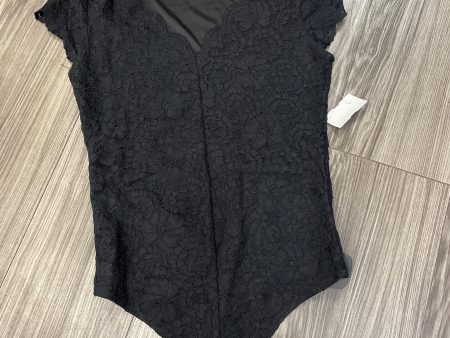 Bodysuit By Express In Black, Size: S For Cheap