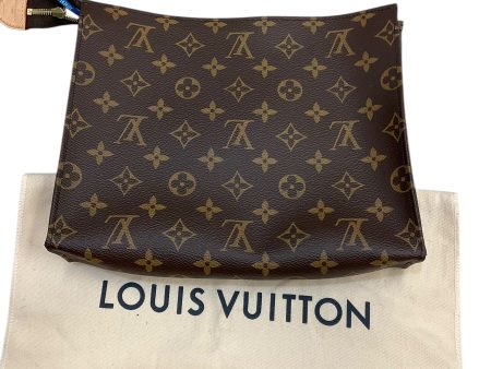 Clutch Luxury Designer By Louis Vuitton, Size: Medium For Discount