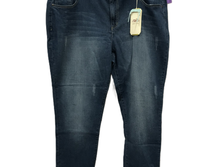 Blue Jeans Straight By One 5 One, Size: 20w For Cheap