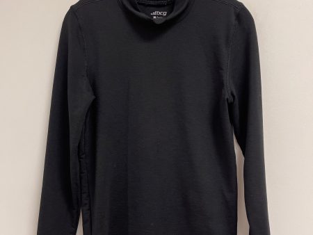 Athletic Top Long Sleeve Collar By Bcg In Black, Size: Xl Hot on Sale