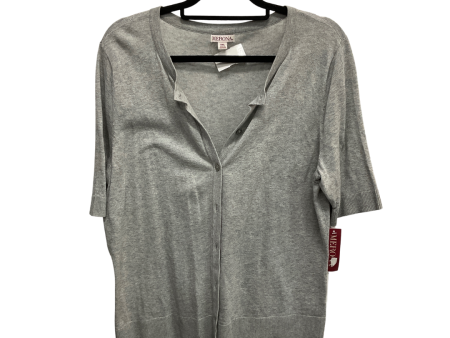 Sweater Short Sleeve By Merona In Grey, Size: Xxl Discount