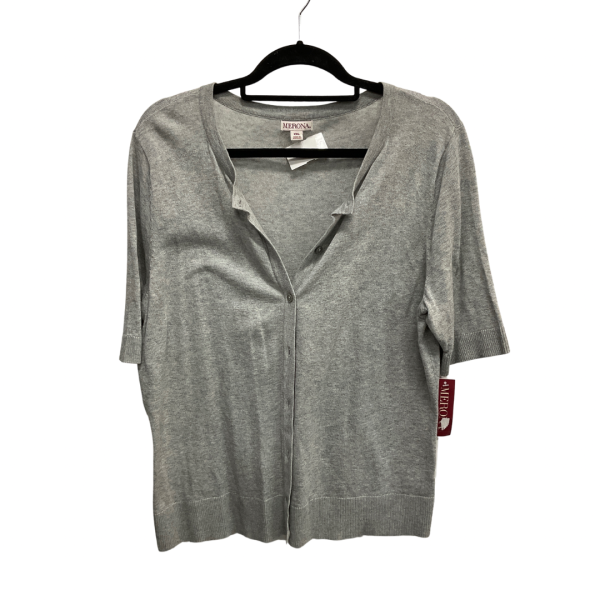 Sweater Short Sleeve By Merona In Grey, Size: Xxl Discount