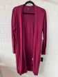 Sweater Cardigan By Thalia Sodi In Maroon, Size: L Cheap