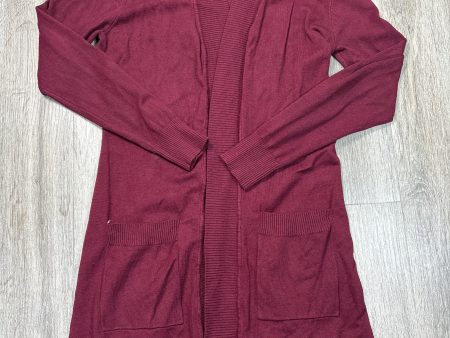 Cardigan By Cielo In Maroon, Size: L Sale