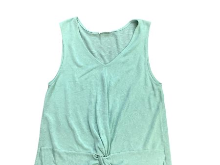 Top Sleeveless Basic By Promesa In Green, Size: L Online Sale