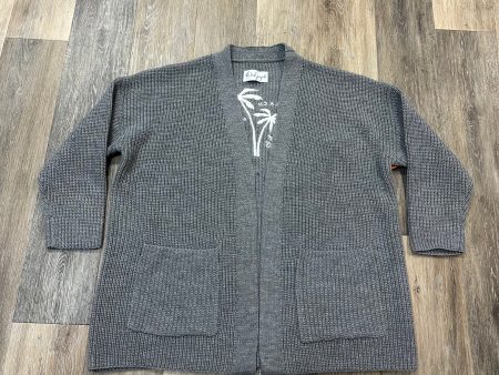 Sweater Cardigan By The Beach People In Grey, Size: M Supply