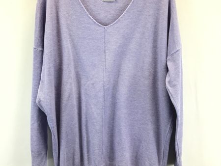 Sweater By Clothes Mentor In Purple, Size: M Cheap