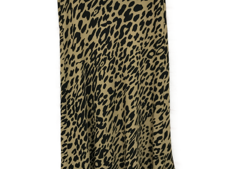 Animal Print Skirt Midi By Banana Republic, Size: 6 Online now