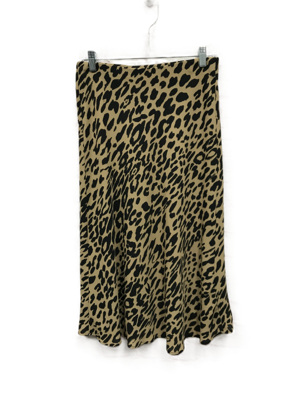 Animal Print Skirt Midi By Banana Republic, Size: 6 Online now