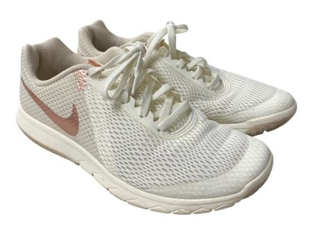 Shoes Athletic By Nike In White, Size:8 Supply